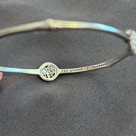 John Hardy White Topaz Bamboo Bracelet - Picture 3 of 3